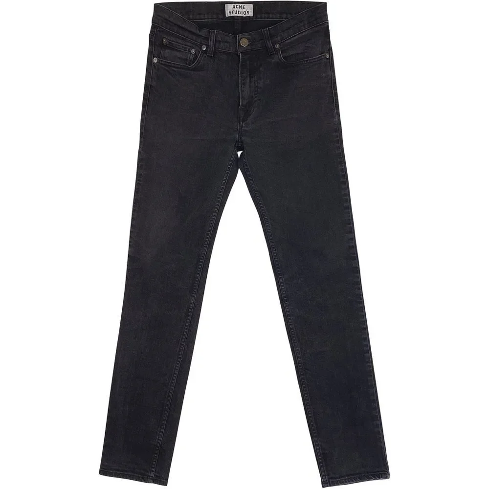 ACNE STUDIOS ACE CASH JEANS MENS- SIZE 29/32 BLACK COLOR